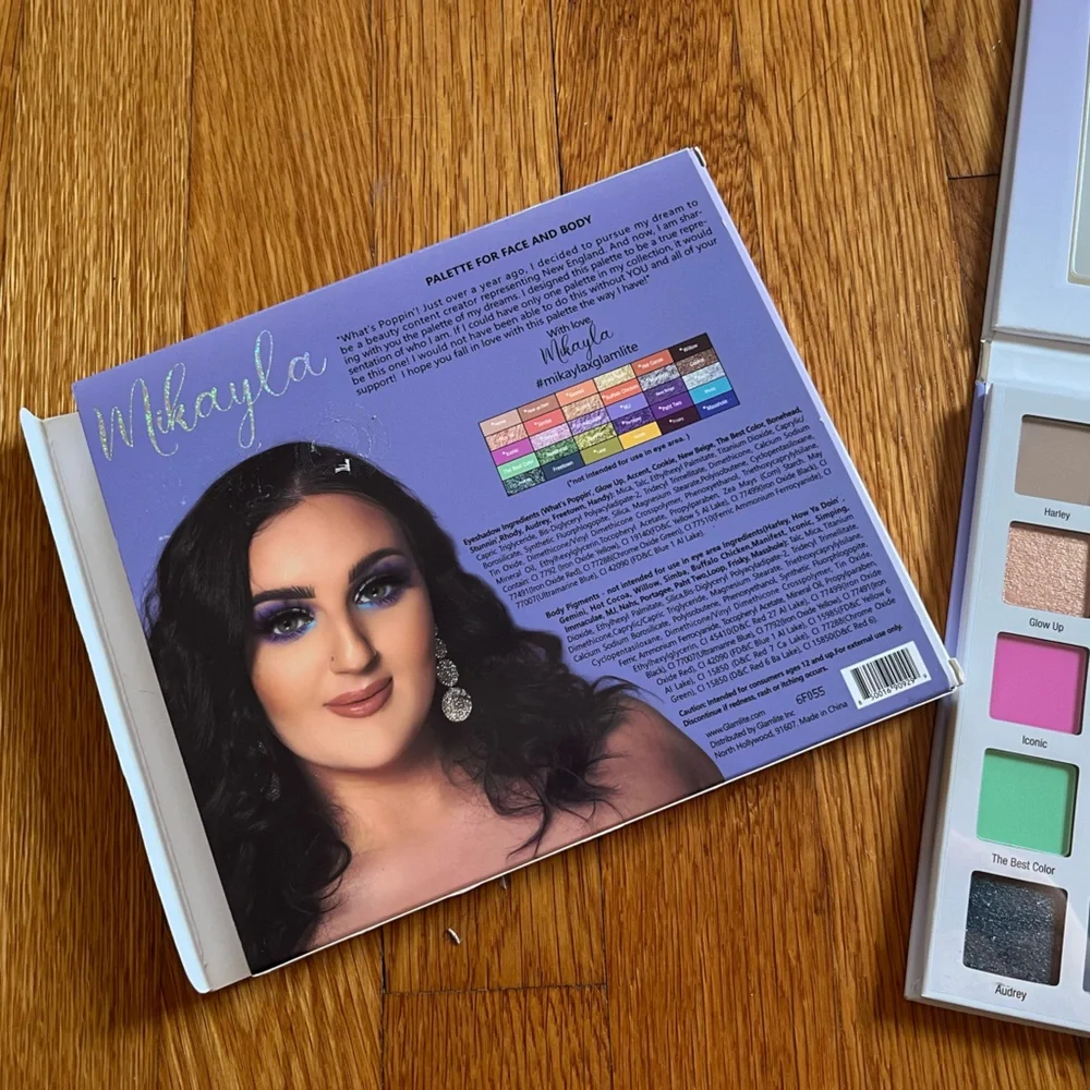 New Glamlite Mikayla 30 Color Palette Defect to Nahs